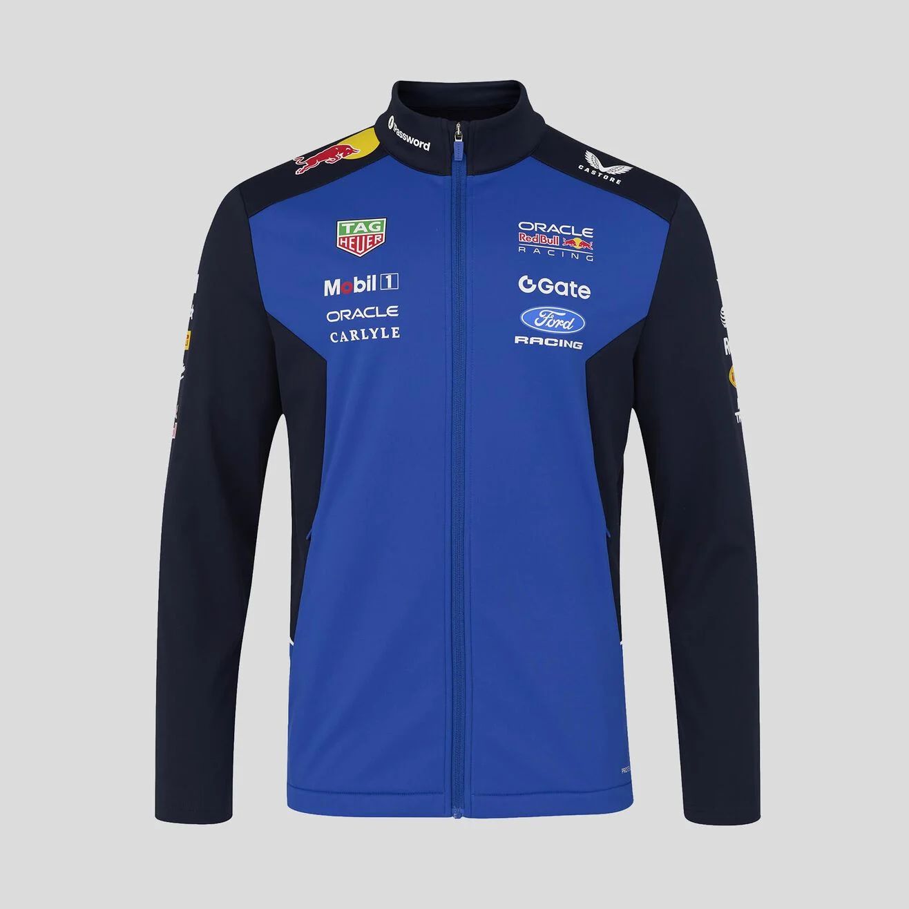 Chamarra softshell del equipo Red Bull Racing F1 2026