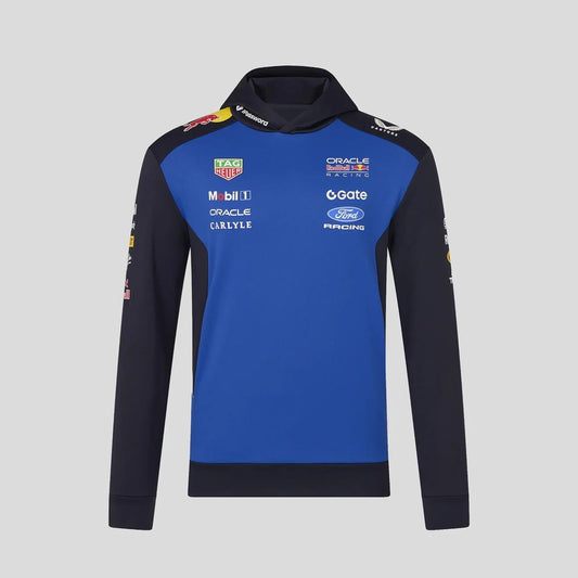 Sudadera con capucha Pullover oficial del equipo Red Bull Racing F1 – Temporada 2026